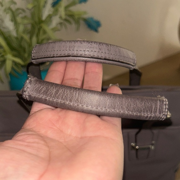 COACH Taylor Alexis Leather Shoulder Bag - Picture 9 of 14